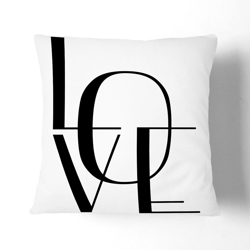 Square Cushion, 40cm H x 40cm W x 15cm D, Stone