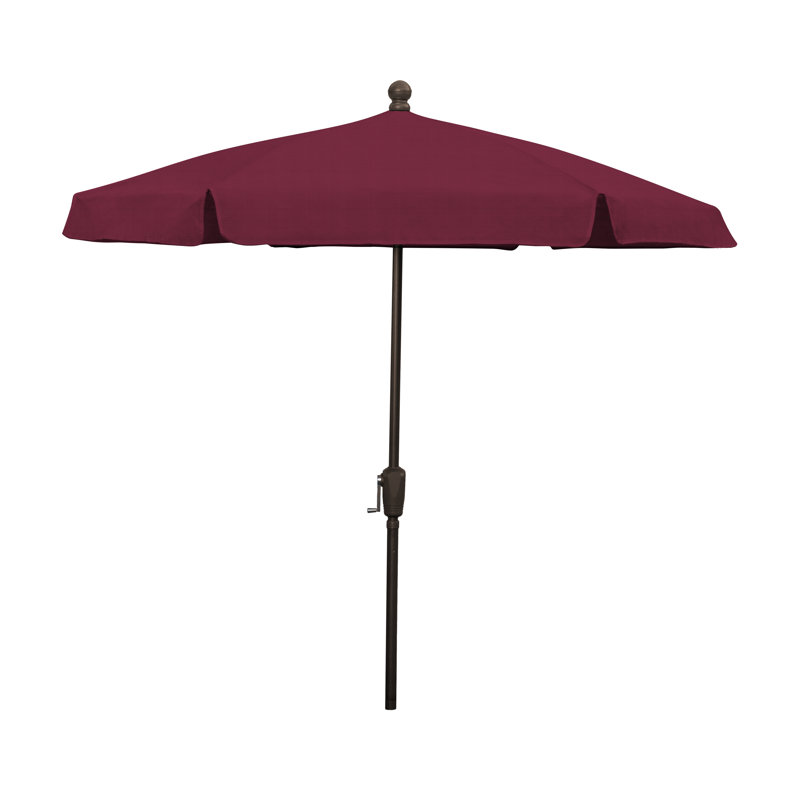 Parasol de marché 7,5 pi Home Garden, Bronze champagne, Bourgogne