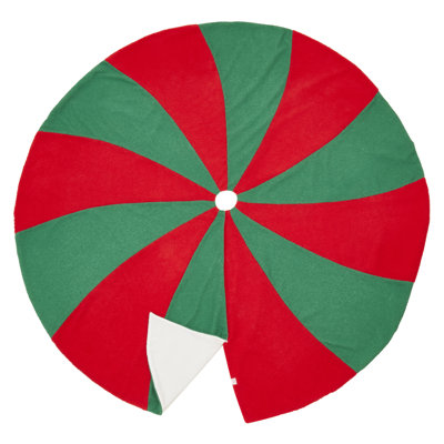 Merry and Bright Candy Cane Tree Skirts