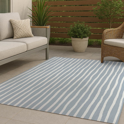 Spinal Row Non-Slip Outdoor Rug