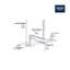 Eurocube Deck Mounted Roman Tub Faucet-1135423215