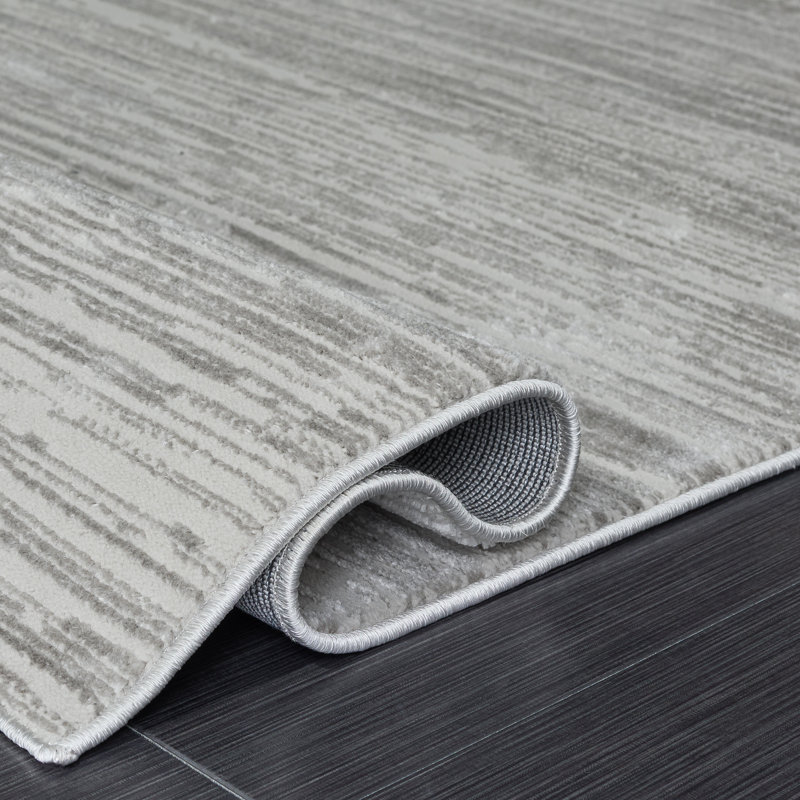 Melana Performance Abstract Rug, Rectangle 5' x 7'