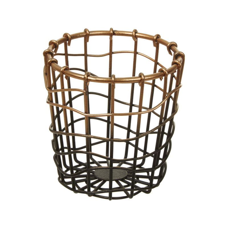 Inbox Zero Larrison Mesh Decorative Basket