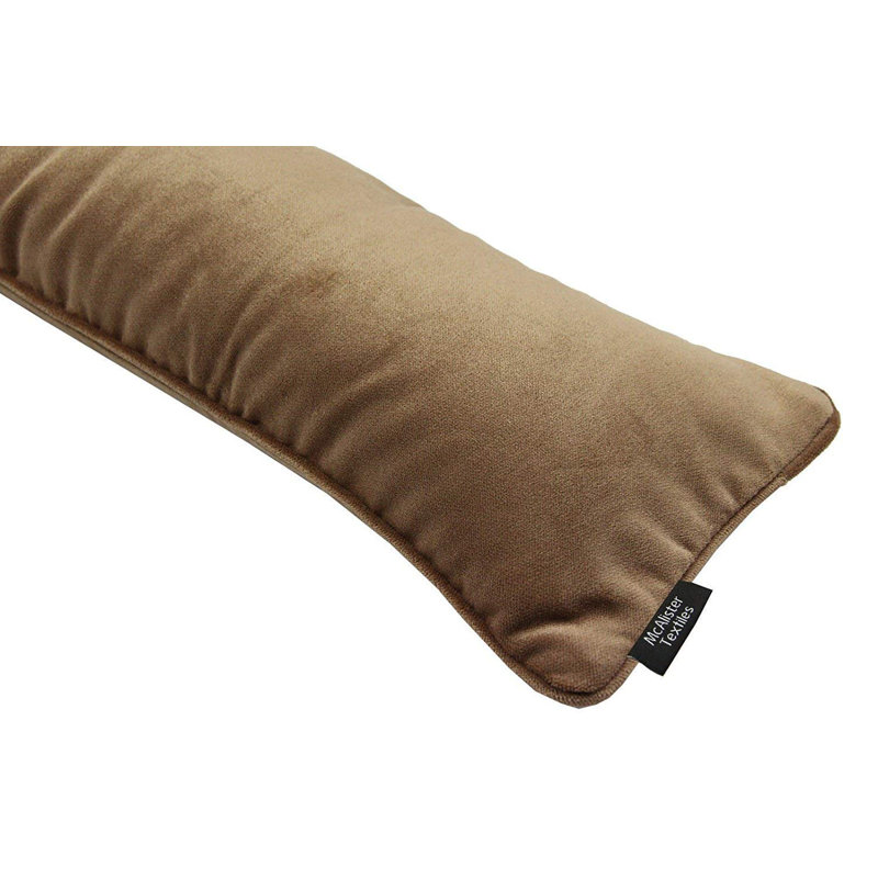 Farreli Fabric Draught Excluder, Caramel