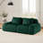 82 Inch Modern Modular Sectional Sofa With Flannelette Fabric, Deep Seating, And No Assembly Required For Ultimate Comfort-1488511407