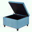 Grand banc repose-pieds carré avec rangement-1868366676