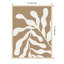 Erminia rétro Matisse inspiré abstrait botanique 1 beige - reproduction de cadre photo-71907514-71907516