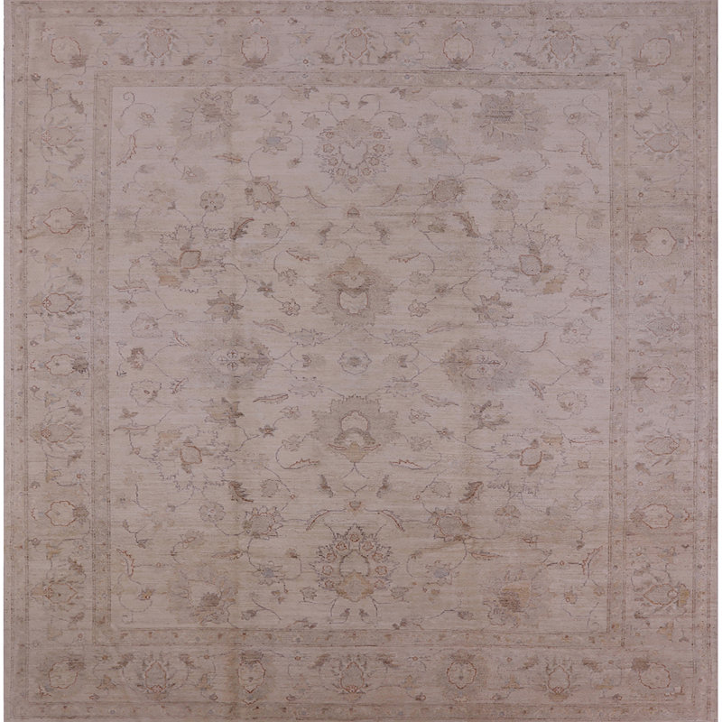 Tapis brun Flandria, Carré 5 pi
