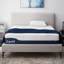 Matelas hybride infusé de gel et d'aloès Lucid Comfort-485966074-436205327
