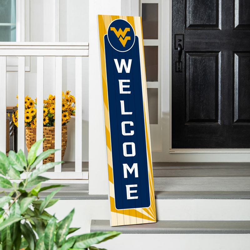 Enseigne de véranda 47 po Annalouise NCAA, NCAA West Virginia