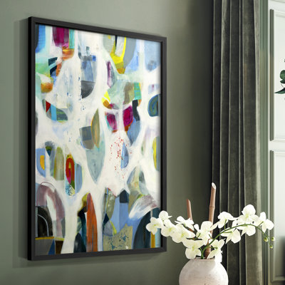 Interaction Framed Print - Solid Wood
