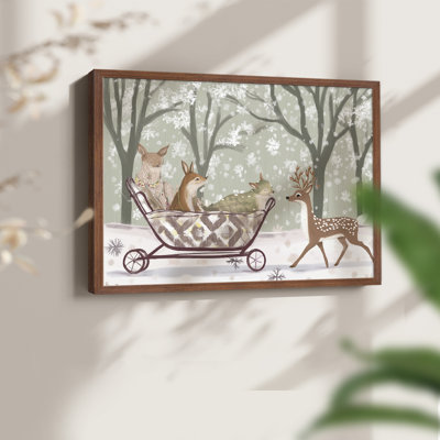 Art de Noël - XLVI - Reproduction encadrée - Restickable