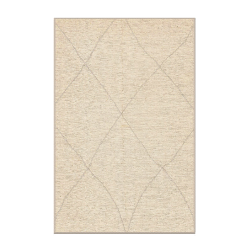 Abstract Indoor Rug, Rectangle 4' x 6'