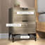 Cherylle 40cm W Manufactured Wood Bedside Table-1292618638
