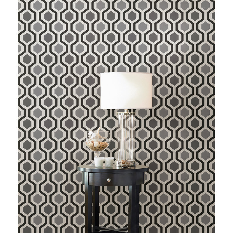 Rouleau de papier peint Kiera, Noir