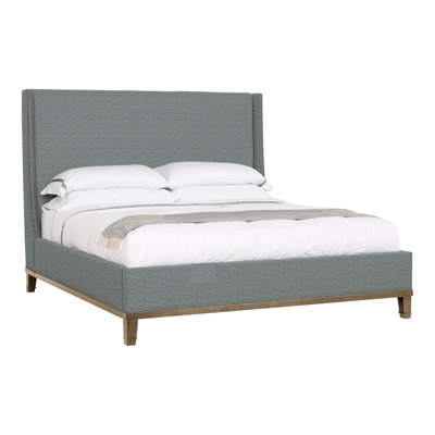 Michael Weiss Solid Wood Wingback Bed