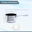 Buckingham Stainless Steel Induction Milk Pan 14 cm 1.3 Litre