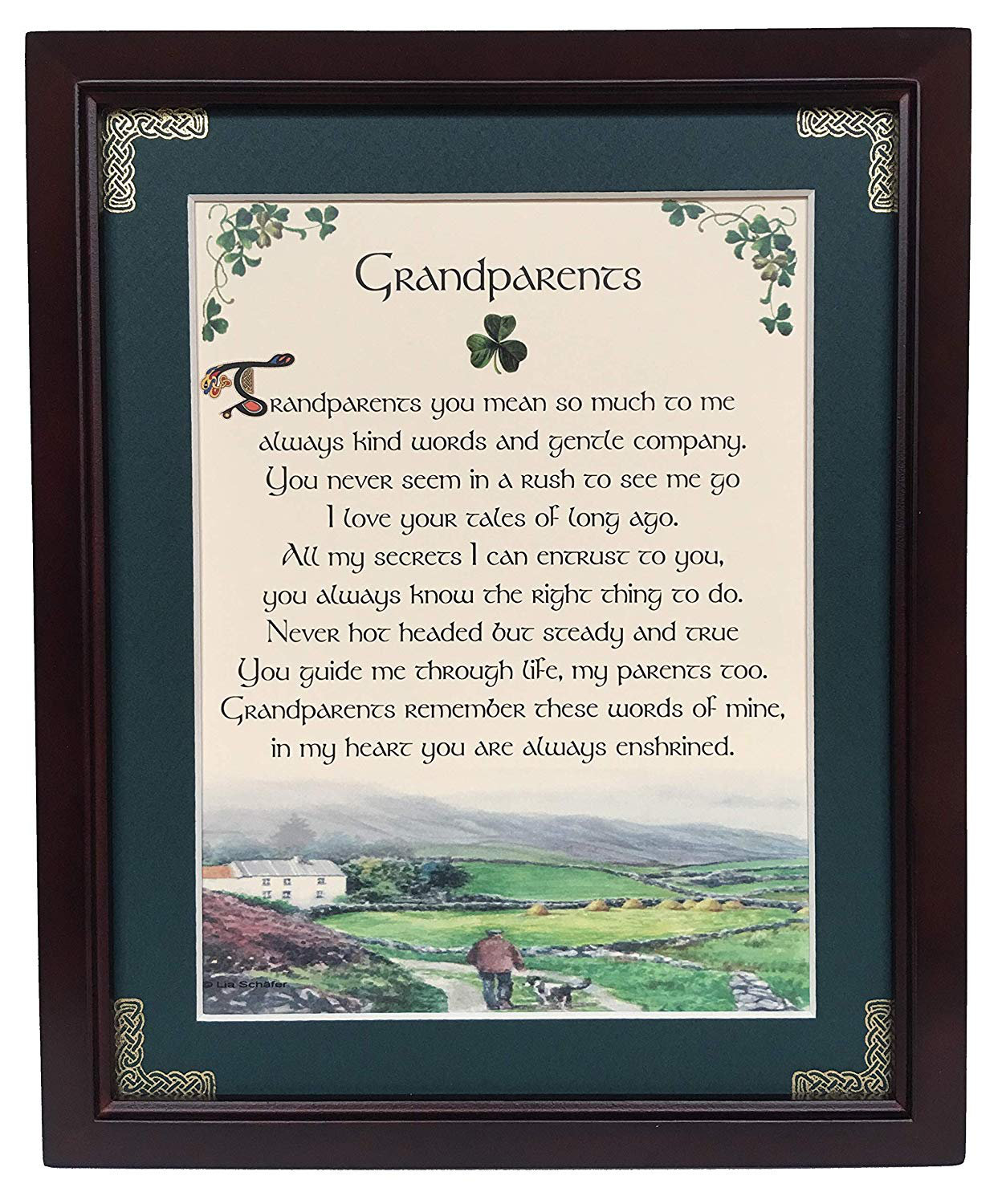 Grandmother's Prayer Poem Frame