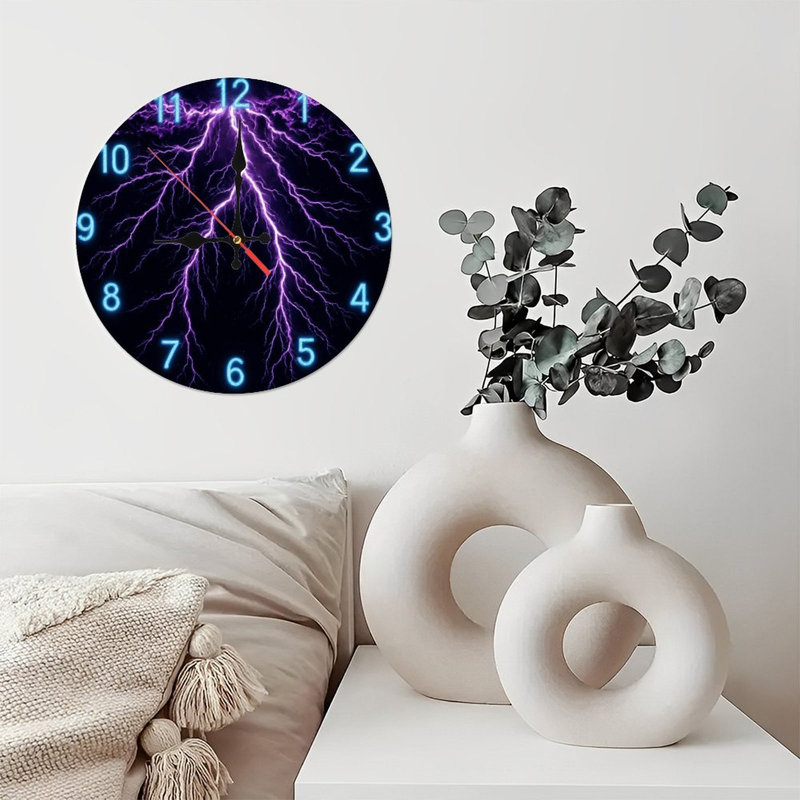 Horloge lumineuse avec chiffres