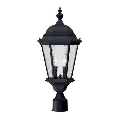 Tête de lanterne câblée à 1 lumière H 21,5 po Brook Lane