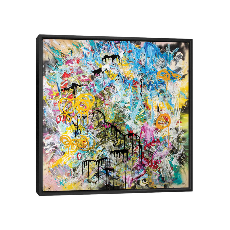 More Personal Realms Of Perception - reproduction d'art murale - toile tendue, H 18 po x l 18 po, Noir