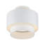 Plafonnier semi-encastré blanc moyen 2 lumières Acklin-236494884-236494885