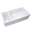 Island 35.5'' L Double Basin Kitchen Sink