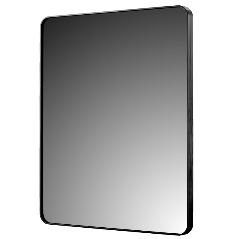 Miroir décoratif, Noir brossé