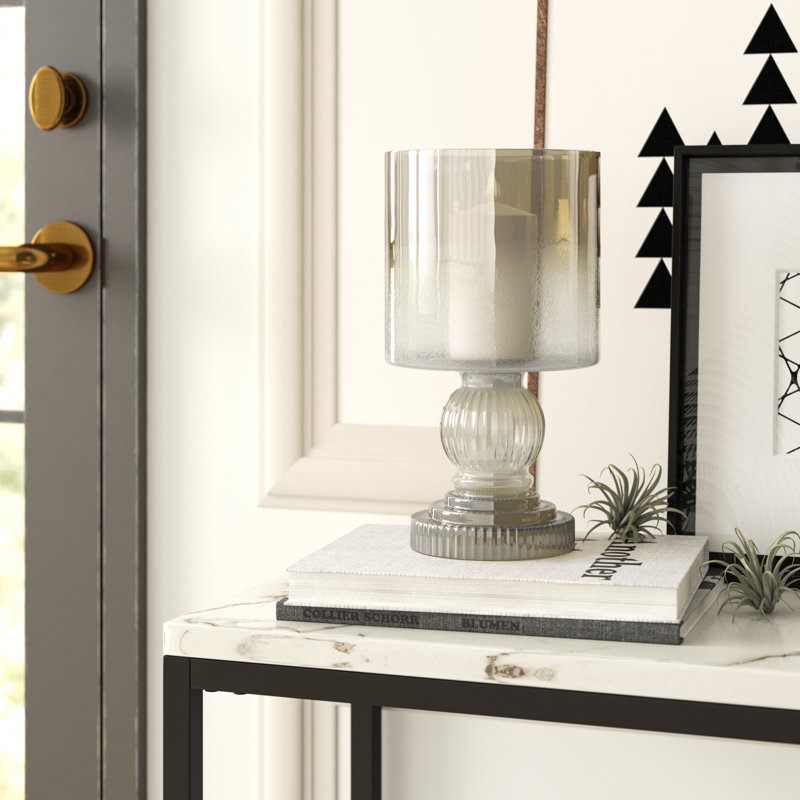 Porte-votive de table en verre Aristodemo Shumake, Laiton