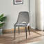 Chaise d'appoint en velours Karaya-1867535599