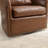 27.6" Wide Modern Soft Upholstered Nailhead Trim Removable Cushion Recessed Arm Barrel Chair With Swivel (Set of 7)