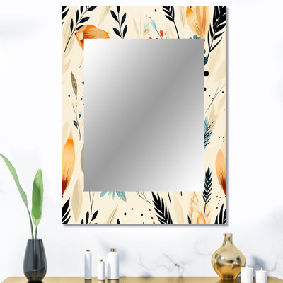 Tribal oasis motif bohème - miroir mural bohème