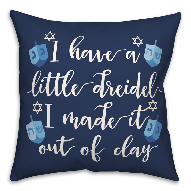  Coussin Dreidel