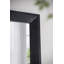 Miroir pleine grandeur, miroir de plancher noir