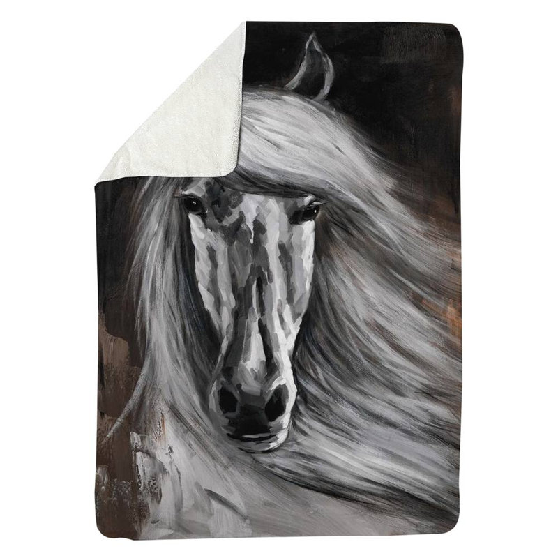 Hand Woven Throw Blanket, Black