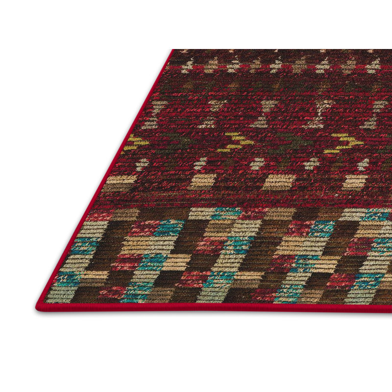 Abstract Indoor Rug, Rectangle 5' x 8'
