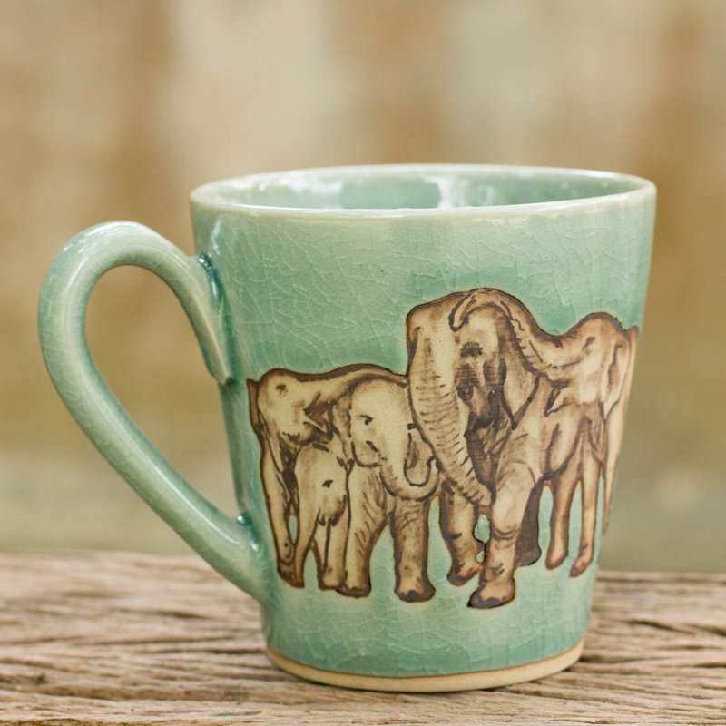 Alcot Handmade Ceramic Coffee Mug