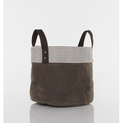 Waxed Storage Fabric Bin