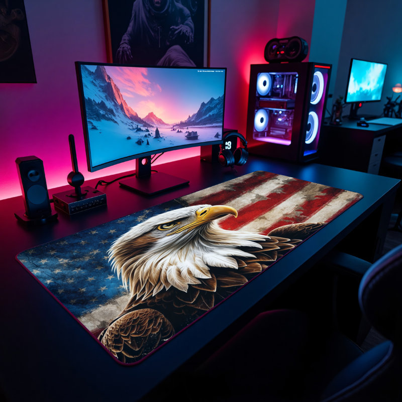 Polyester Desk Pad, 23.6x13.8
