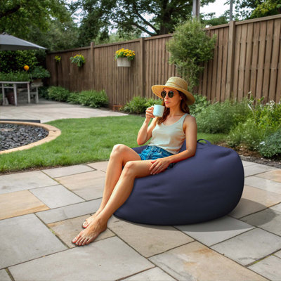 Outdoor Bean Bag Lounger Cover (Bag Only,XXL)