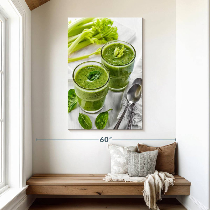 Yarlin Smoothies For Two, 48" H x 32" W