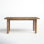 Tex Mango Rectangular Solid Wood Top with Solid Wood Base Dining Table
