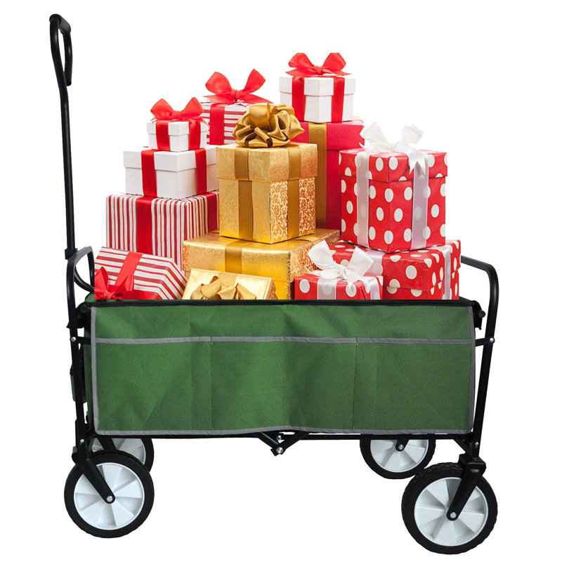 Chariot de plage pliant Wagon Garden (vert)