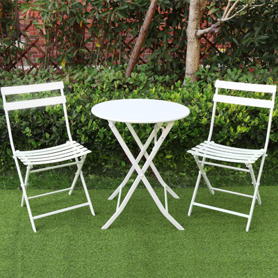 Biehle 2 - Person Patio Dining Set with Round Table