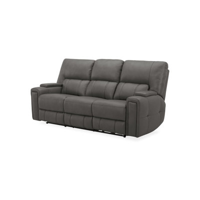 Harrison 91'' Triple Power Leather Reclining Sofa