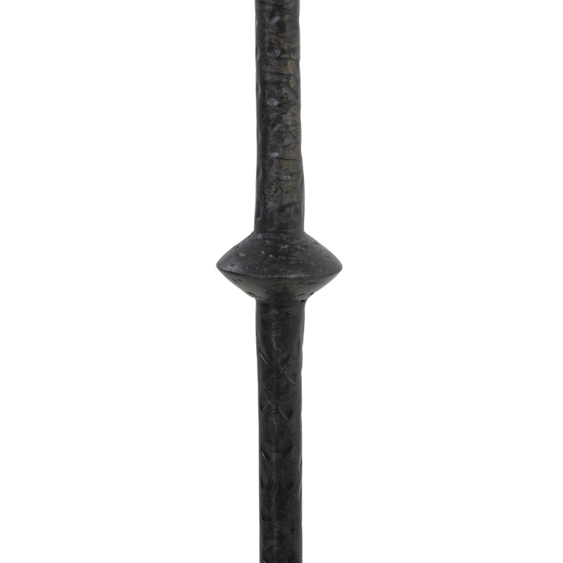 Jocelyn Marble End Table, Veined White Marble