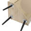 Tablette d'angle avec porte décorative - carré de 15,64 po, panneau non épissable, pratique pour la chambre à coucher, poids de 34,53 lb, bloc-notes, peu encombrant