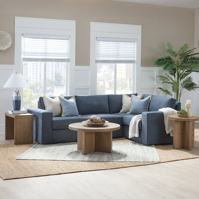 Flex Upholstered Modular Wide Arm 4-Seat Sectional