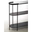 Maoli 100cm Glass Top Console Table
