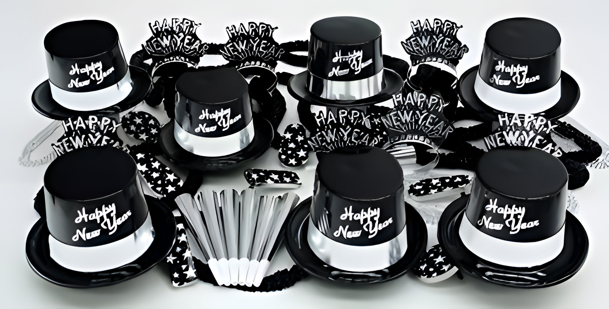 The holiday aisle pmu new year s eve party supplies 2024 party kit